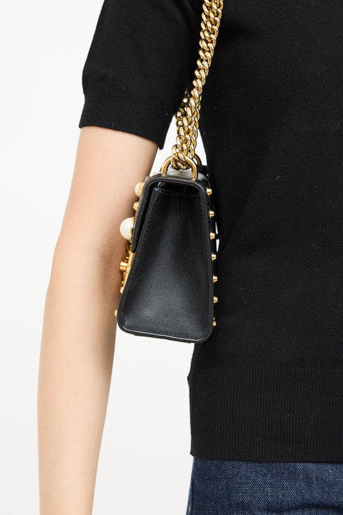 GucciSmall Studded Padlock Bag
