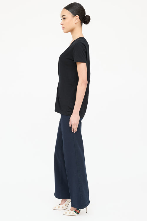 Gucci V-Neck Cinched Top