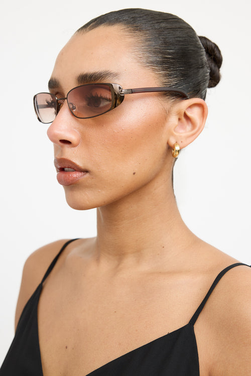 Gucci GG2658/S Oval Sunglasses