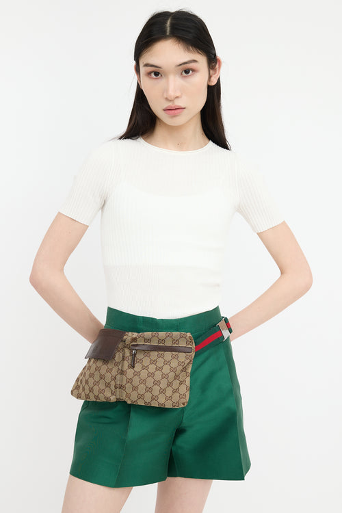 Gucci Original GG Monogram Belt Bag