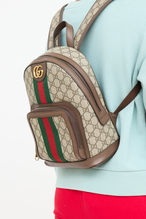 Gucci GG Supreme Ophidia Backpack