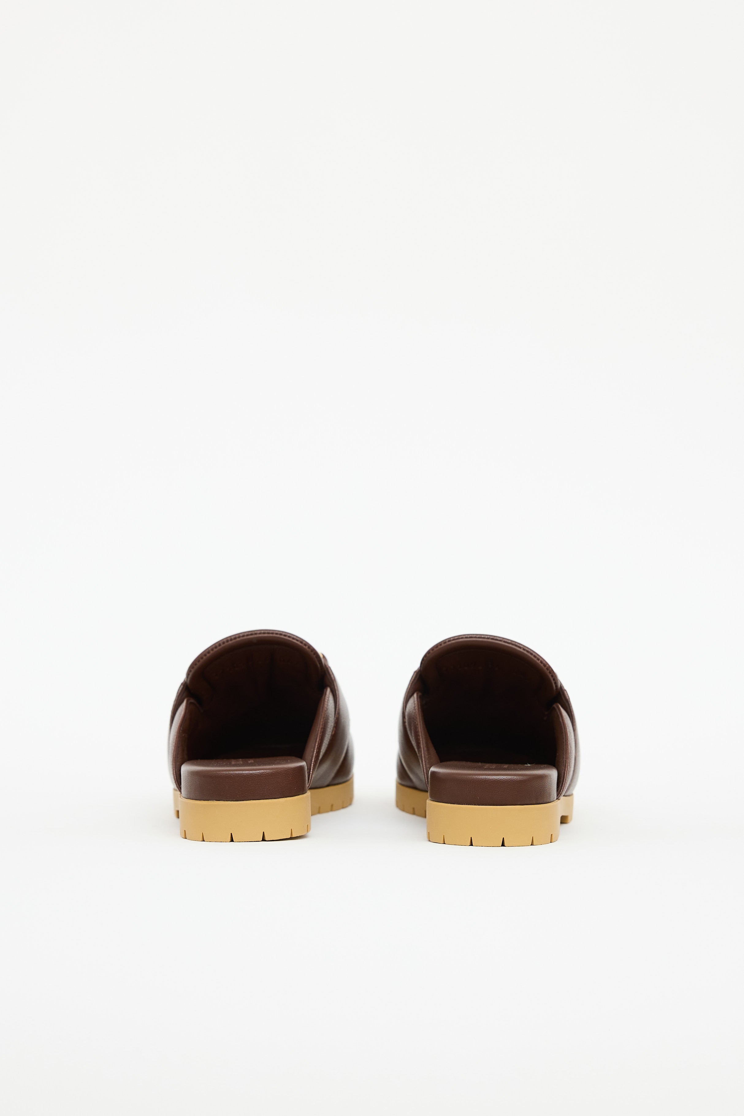 Gucci Leather Horsebit Mule