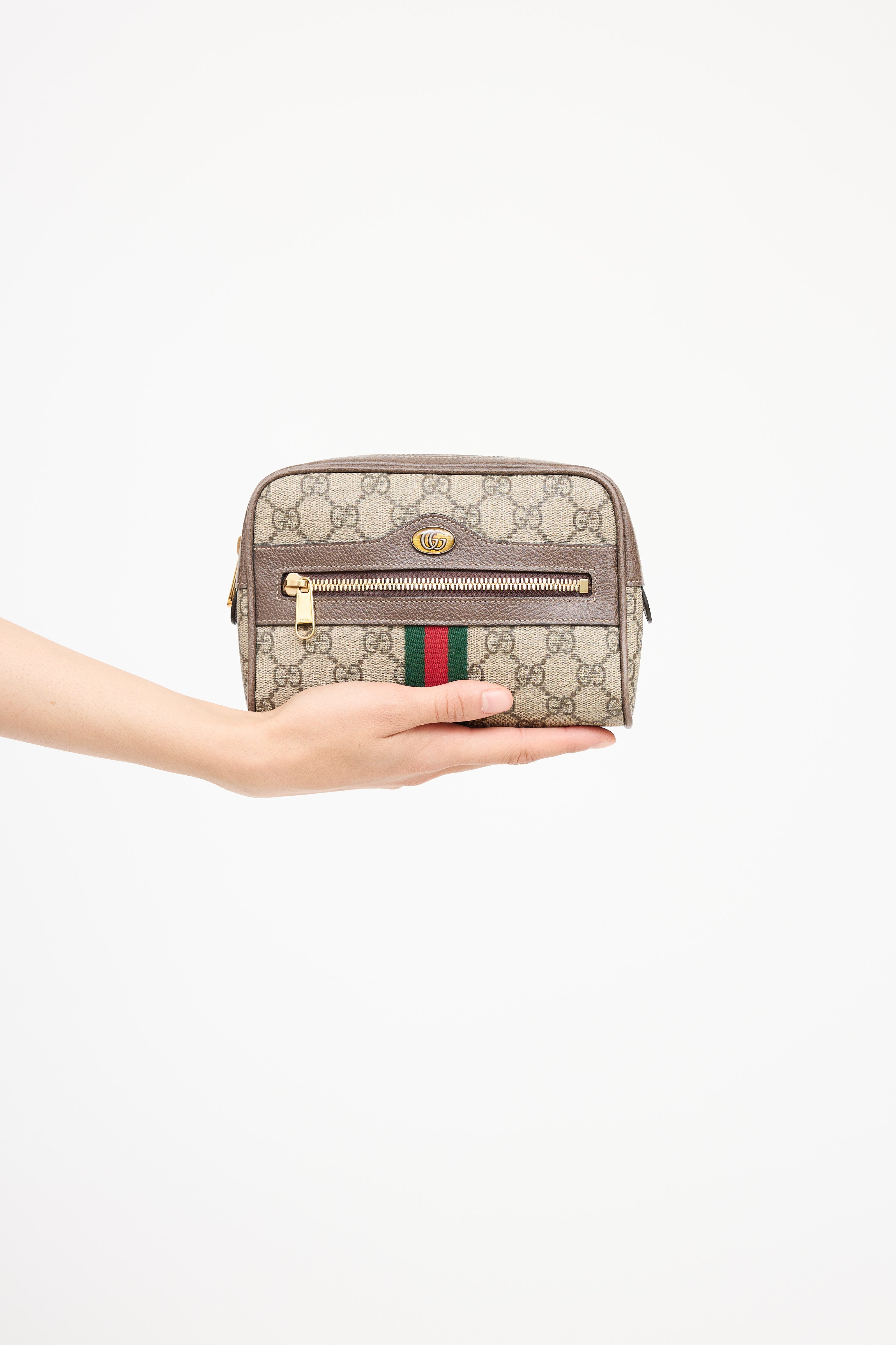 GucciSupreme Web Ophidia Belt Bag