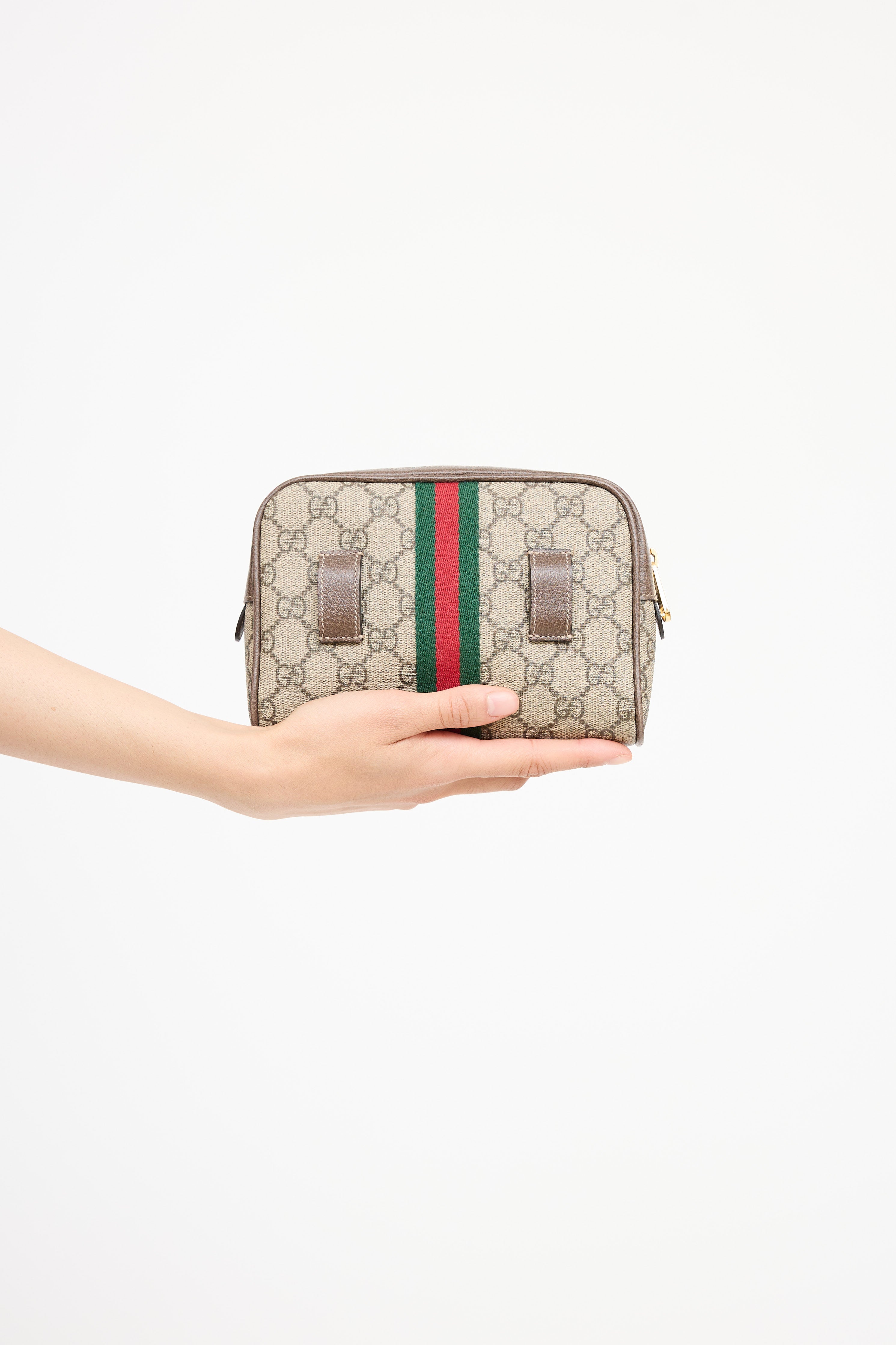 GucciSupreme Web Ophidia Belt Bag
