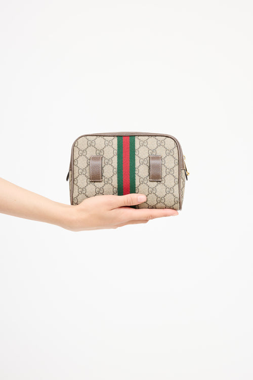 GucciSupreme Web Ophidia Belt Bag