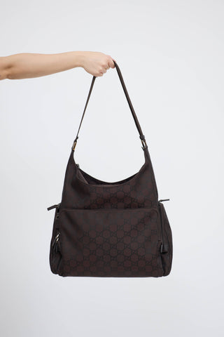 Gucci GG Nylon Crossbody Bag