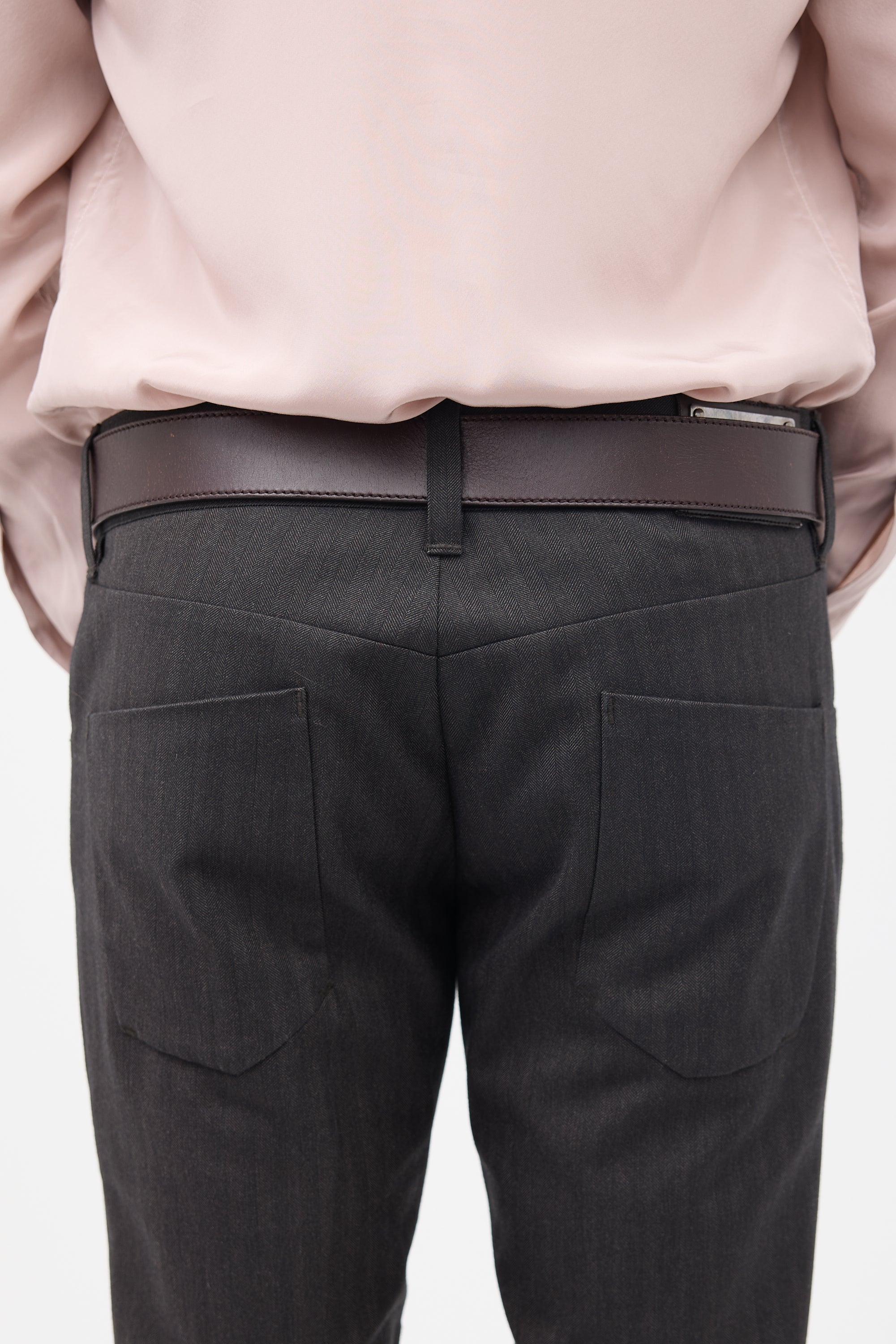 Gucci Dark Brown Interlocking GG Belt