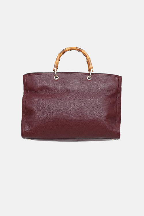Gucci 2015 Large Bamboo Shopper Bag
