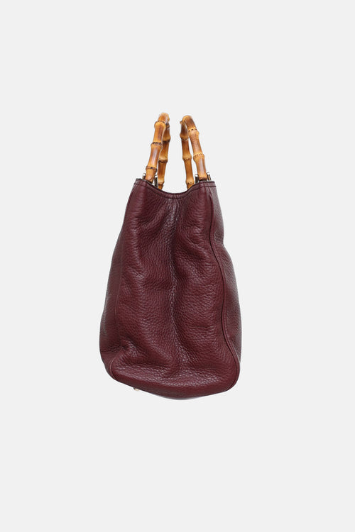 Gucci 2015 Large Bamboo Shopper Bag