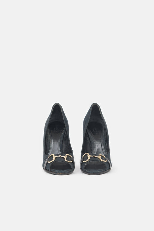 Gucci Canvas GG Monogram Heel