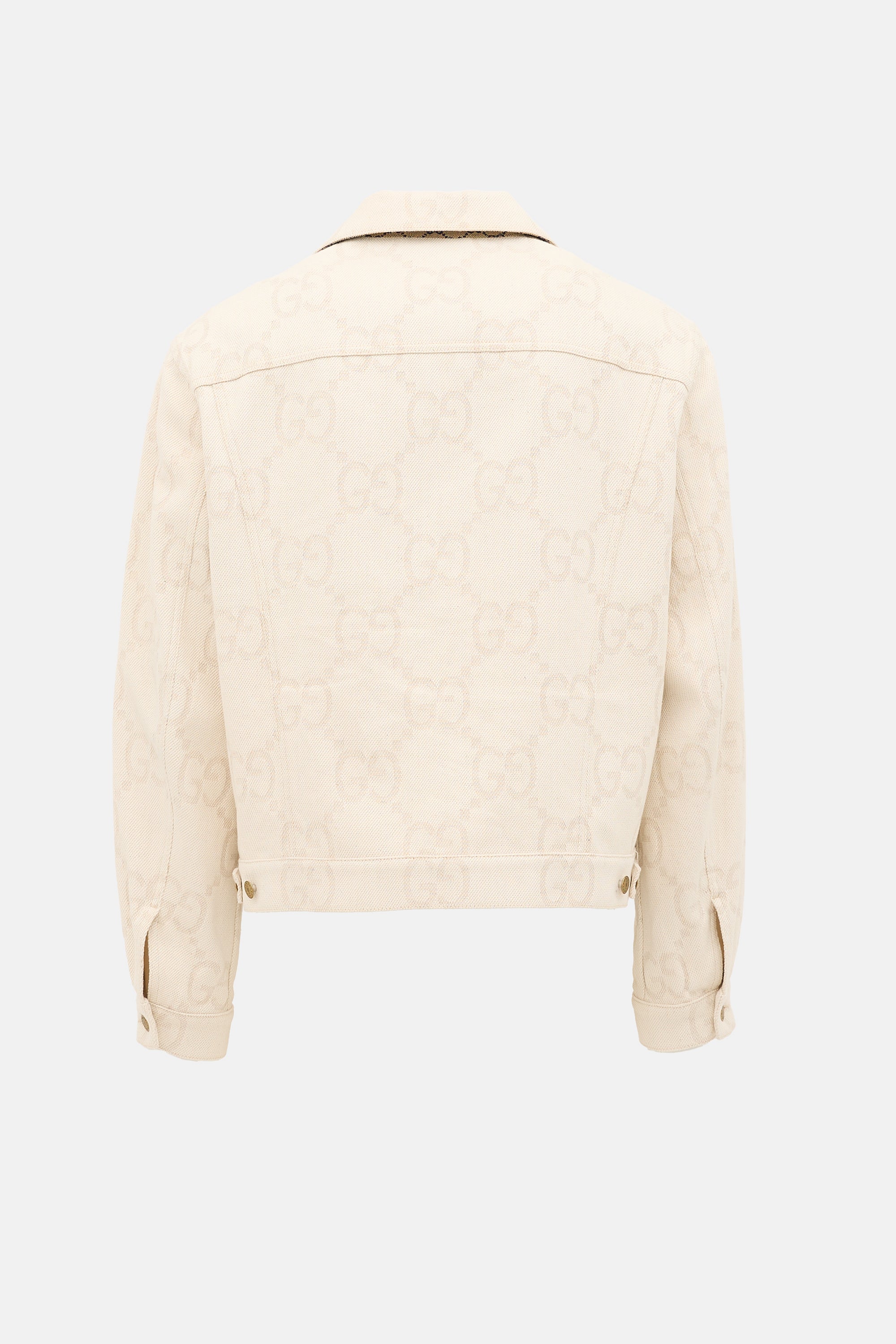 Gucci Canvas GG Monogram Trucker Jacket
