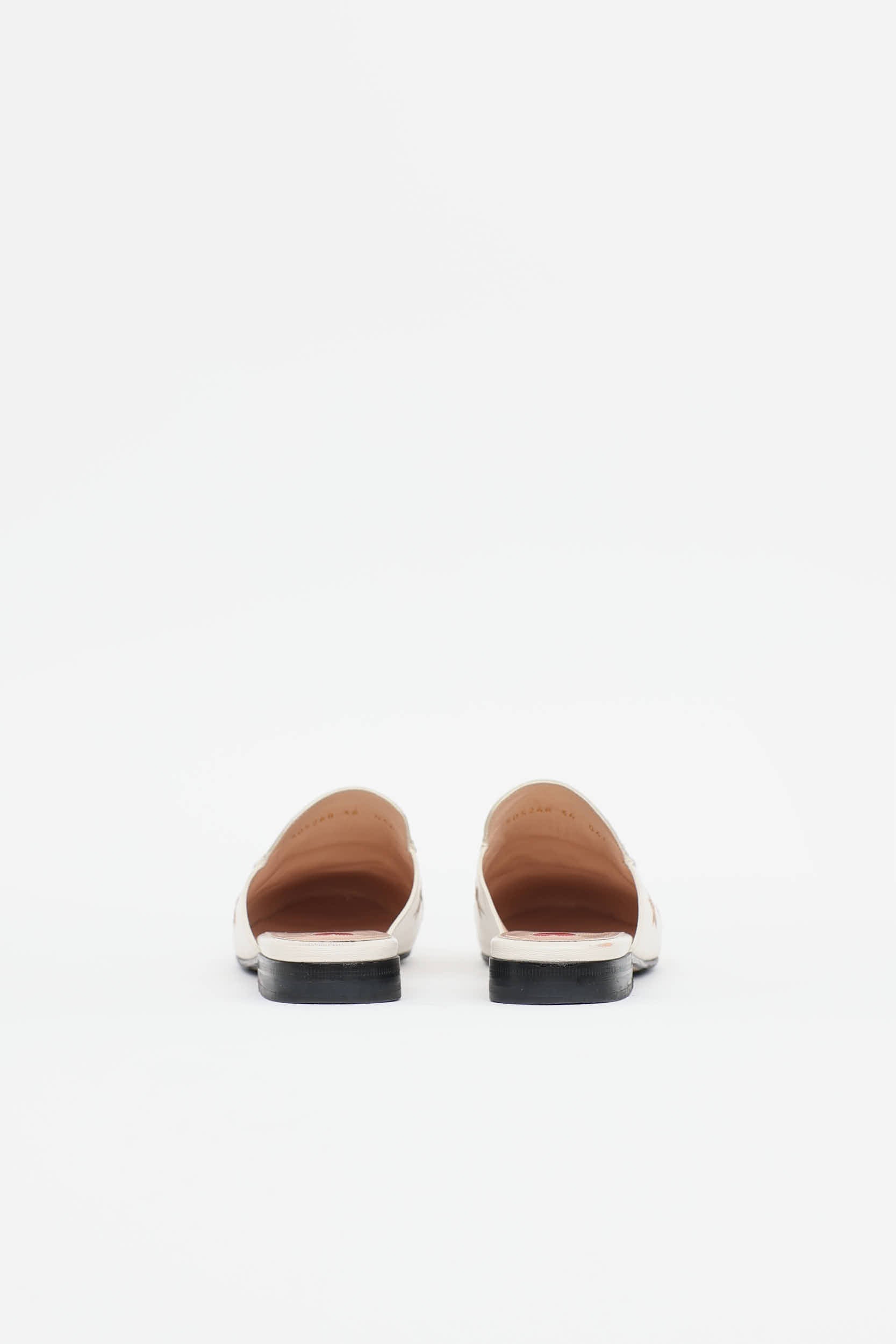 Gucci Embroidered Princetown Mule