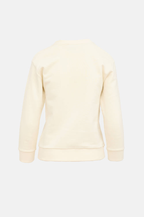  Kids GG Apple Sweatshirt