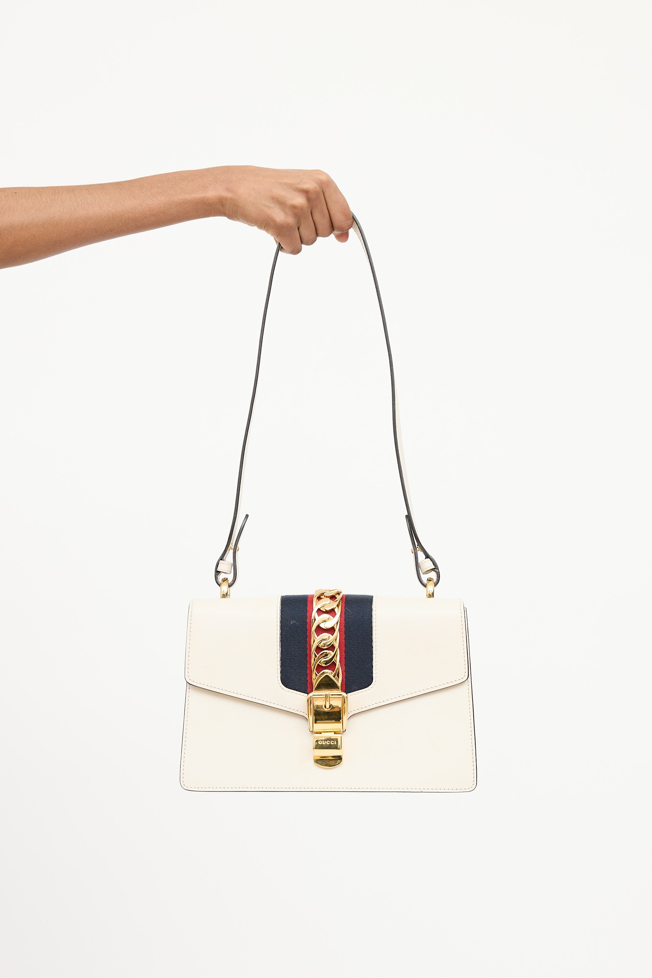 Gucci Web Sylvie Chain Bag