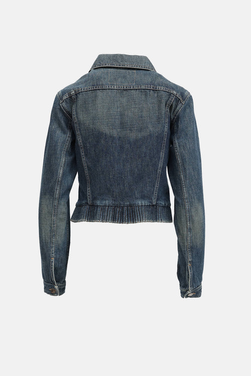 Gucci Medium Wash Denim Jacket