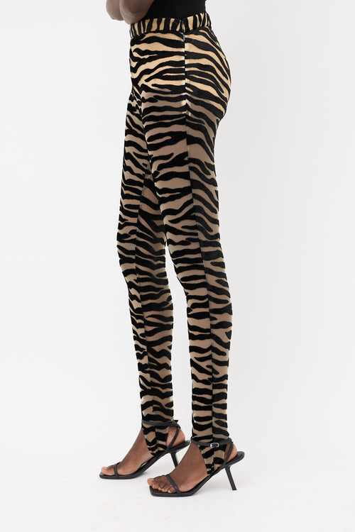 Gucci Devoré Stirrup Legging