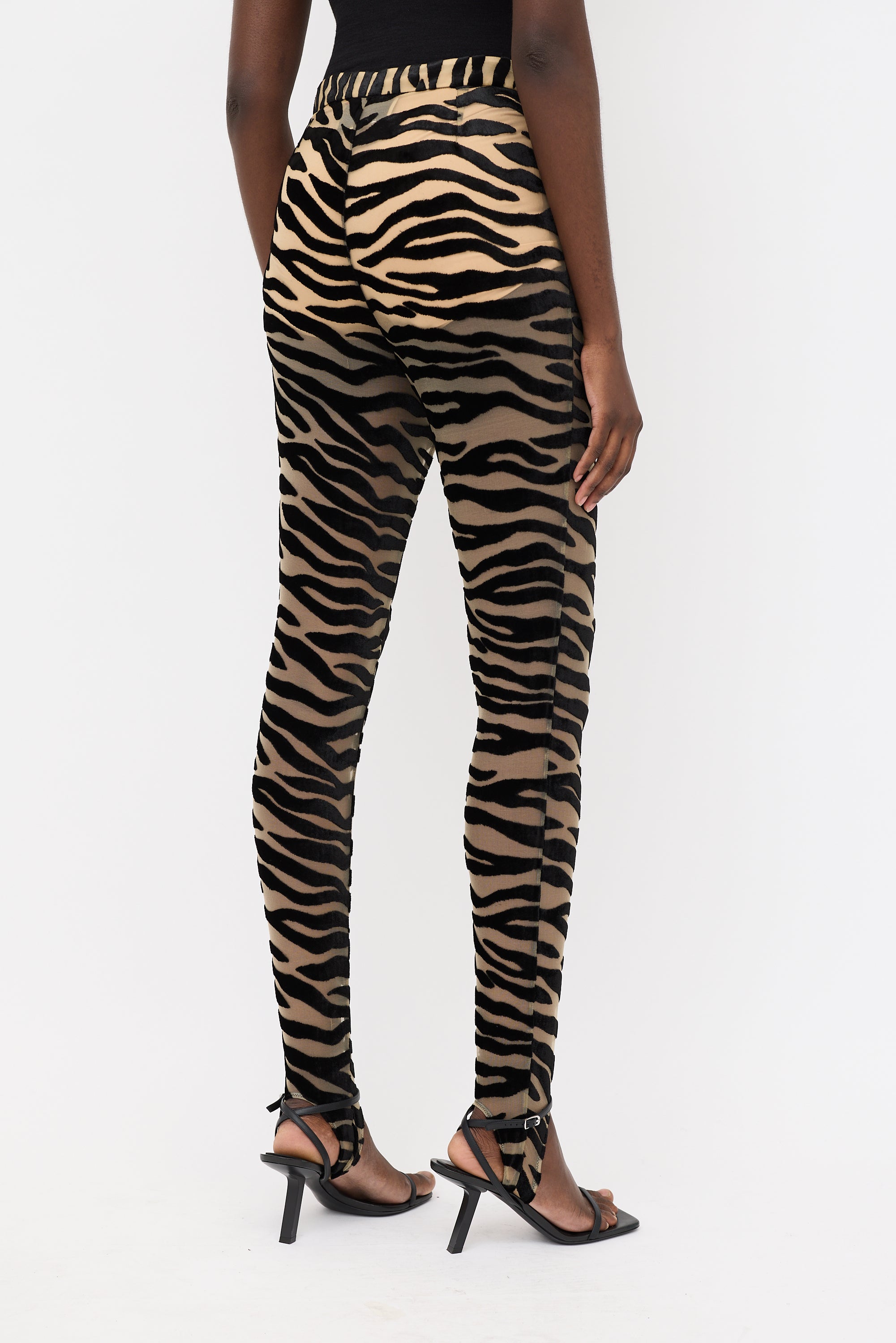 Gucci Devoré Stirrup Legging