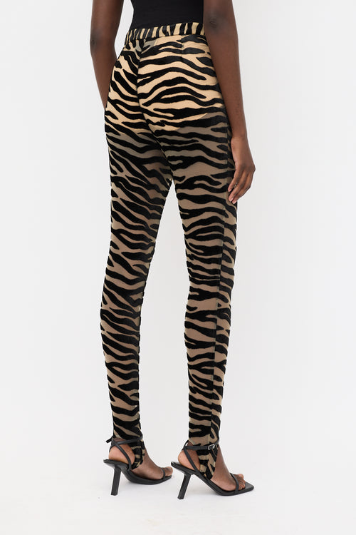 Gucci Devoré Stirrup Legging