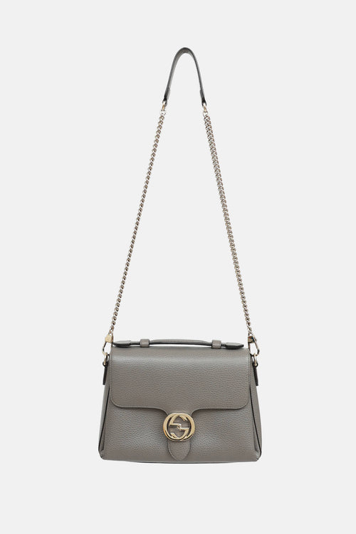 Gucci Leather Dollar Chain Bag