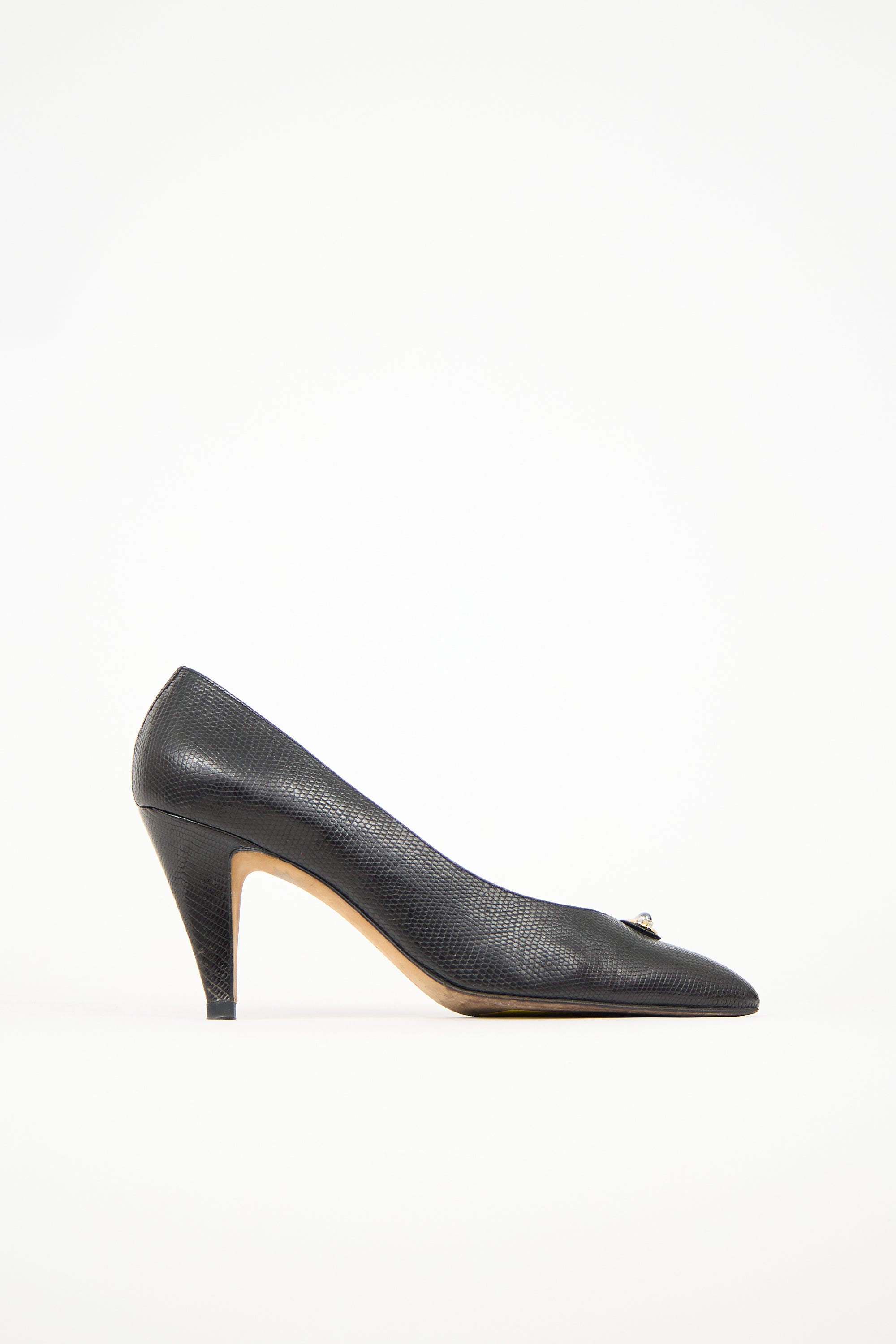 Gucci Vintage Leather Pump