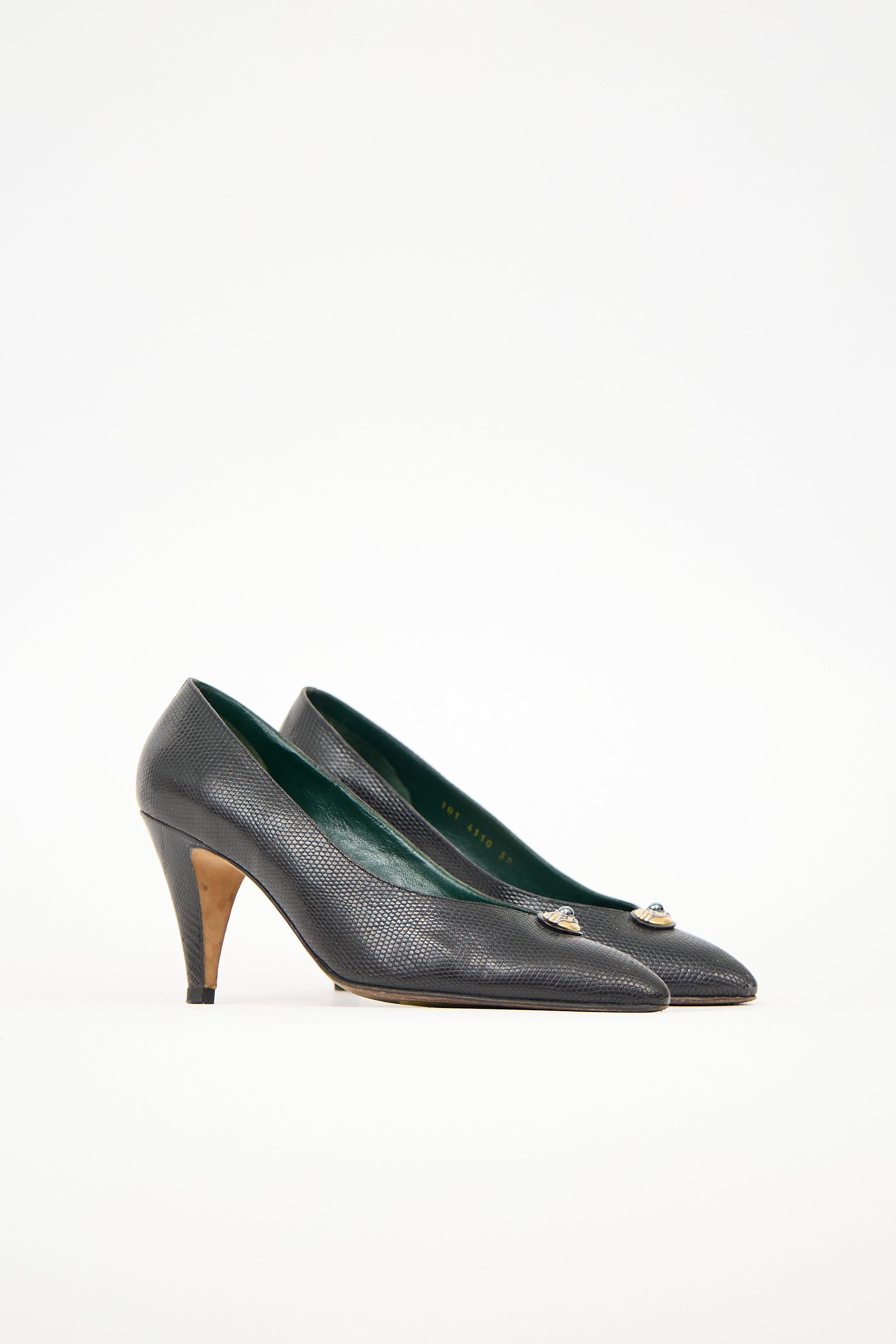 Gucci Vintage Leather Pump