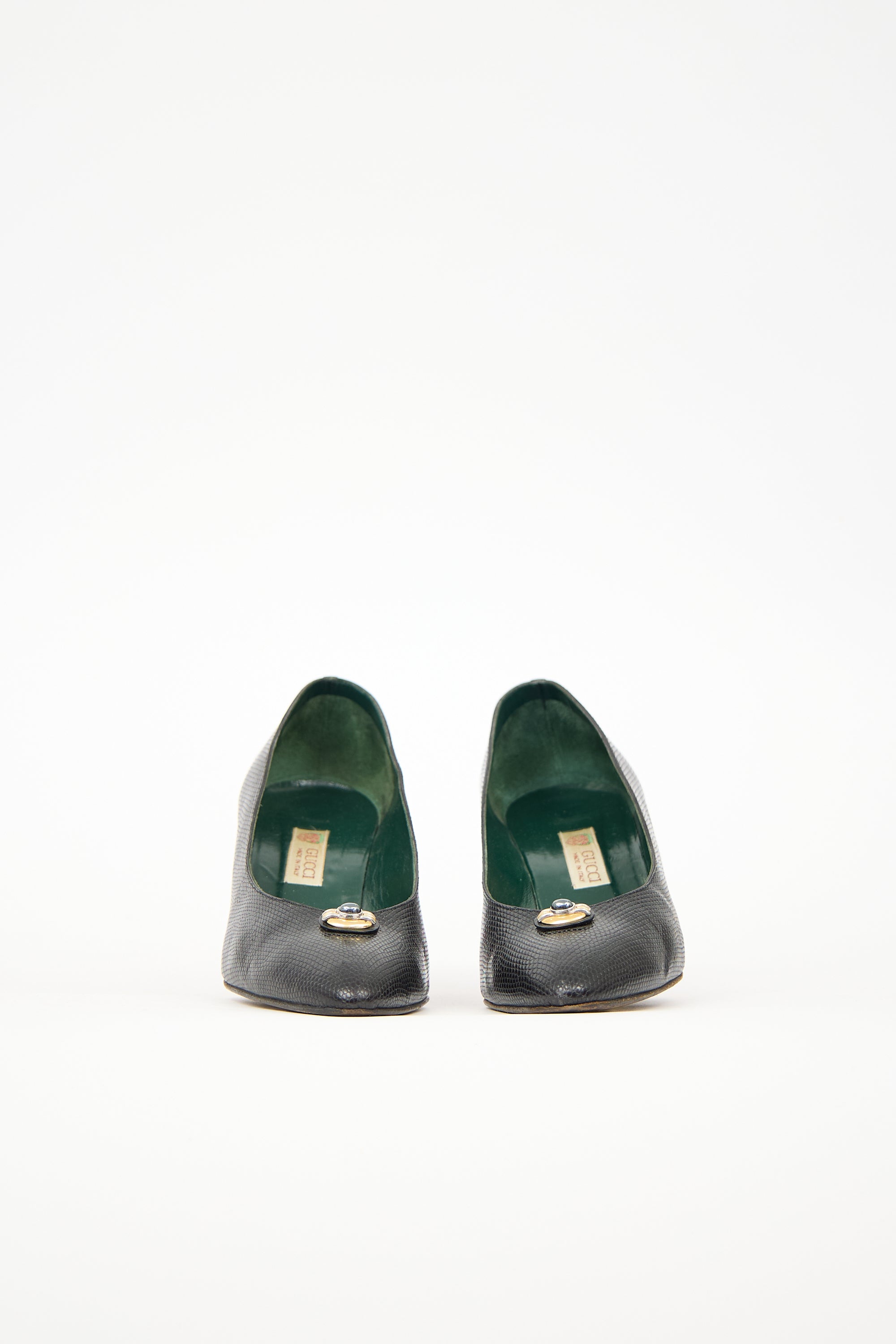 Gucci Vintage Leather Pump