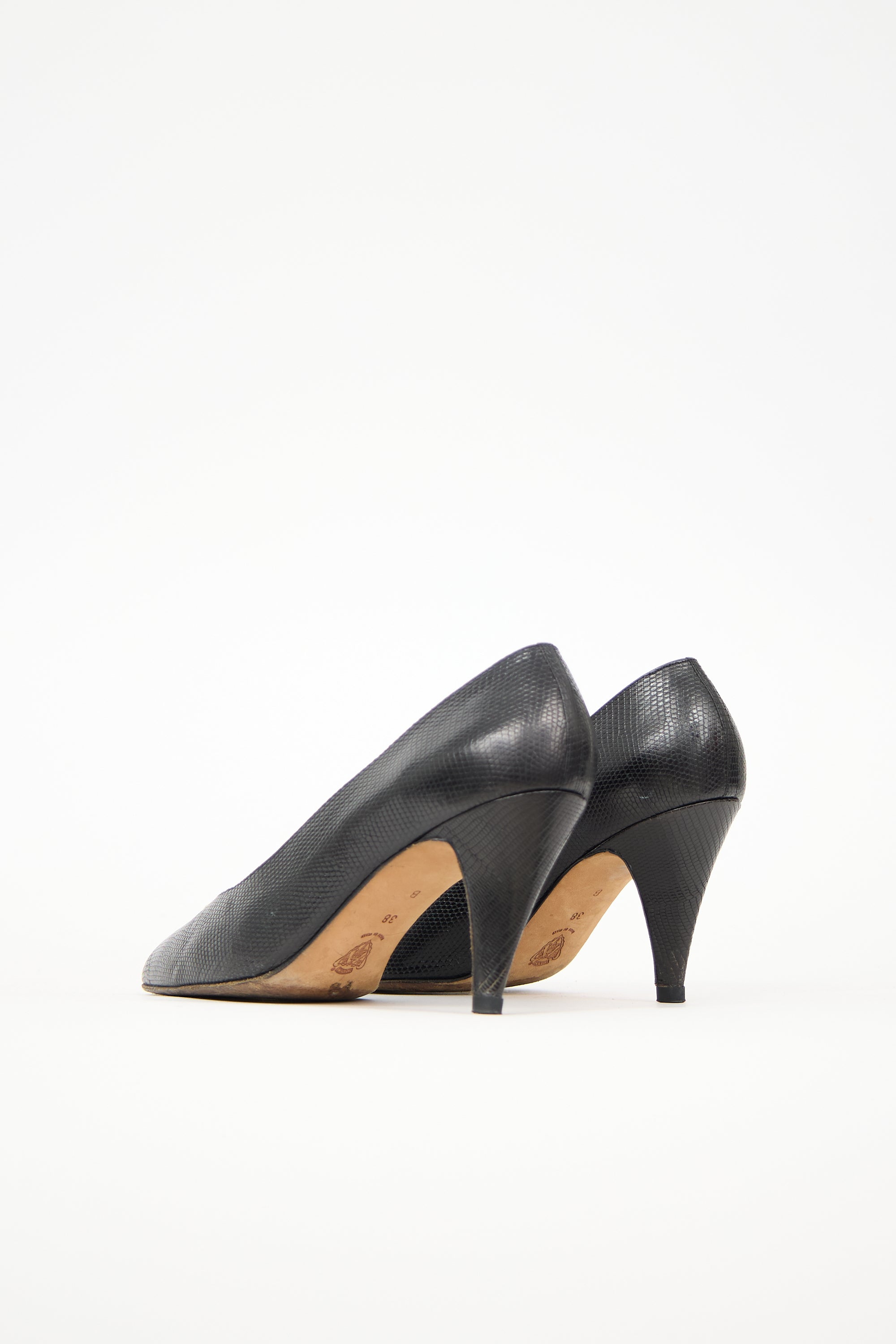 Gucci Vintage Leather Pump