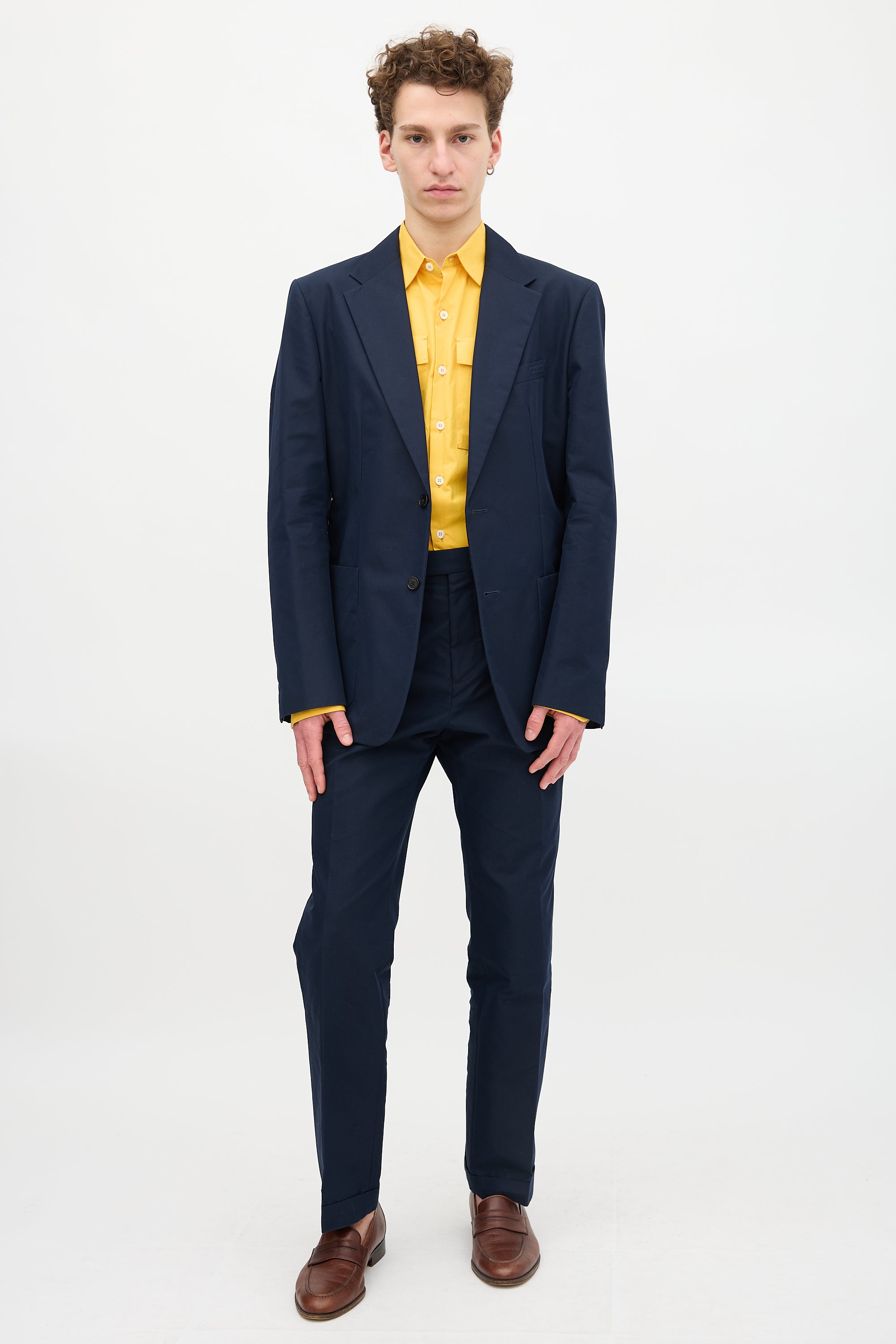 Gucci Embossed Logo Suit