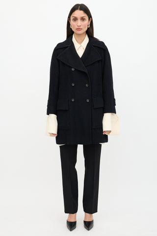 Gucci FW 1996 Wool Double Breasted Coat