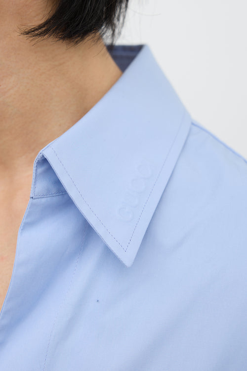 FW 2025 Embossed Logo Tunic Shirt