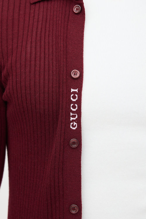 FW 2025 Ribbed Knit Polo