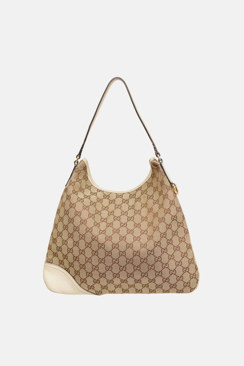Gucci Monogram Brit Shoulder Bag