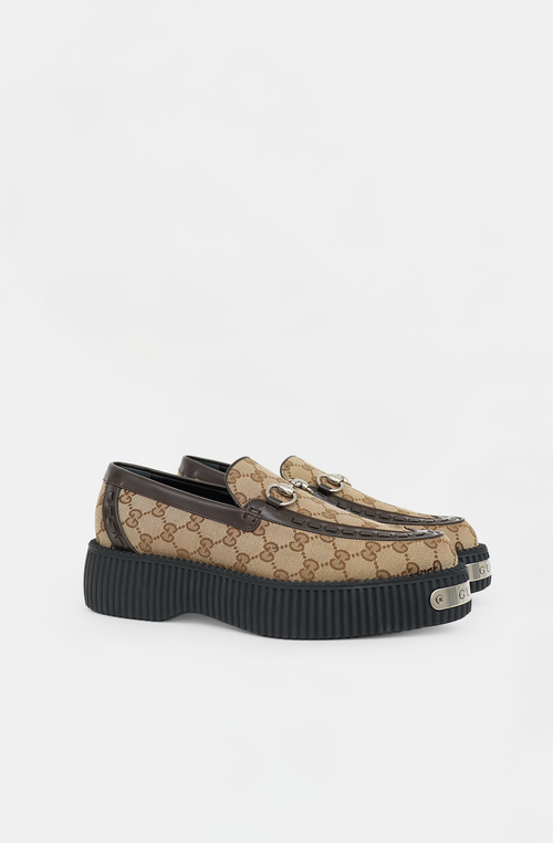 Gucci GG Canvas Damien Loafer