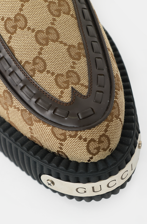 Gucci GG Canvas Damien Loafer