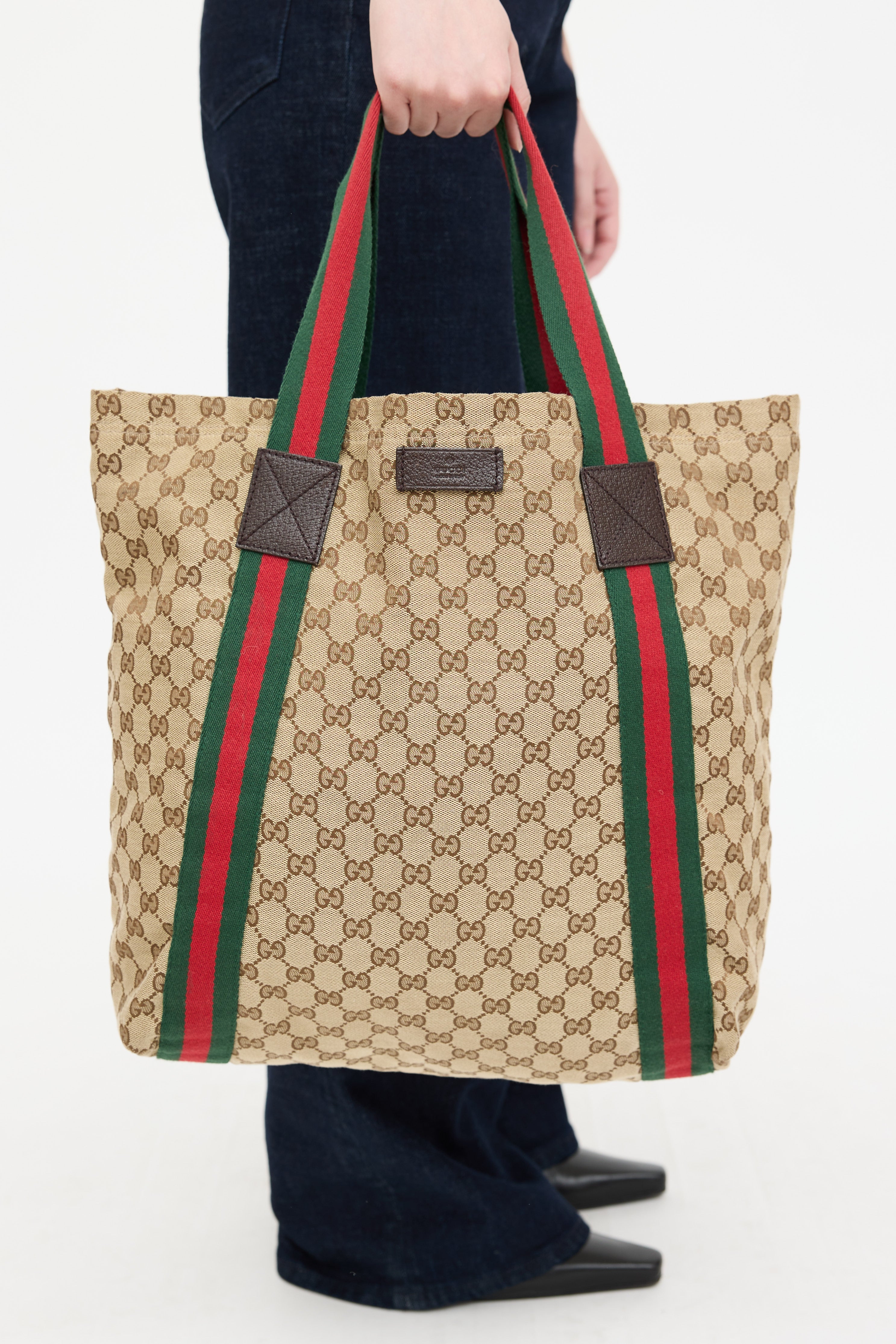 Gucci GG Canvas Tote Bag