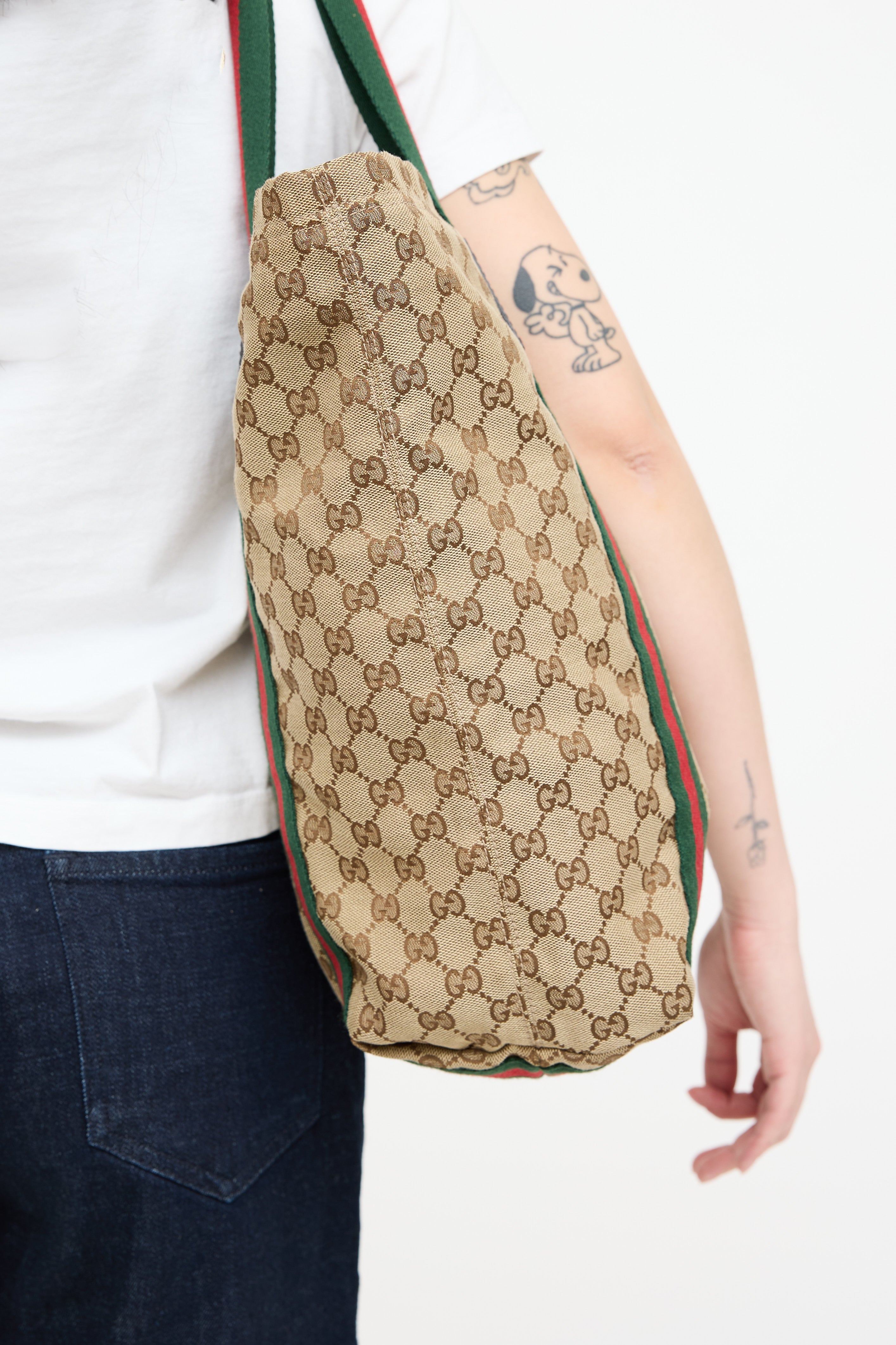 Gucci GG Canvas Tote Bag