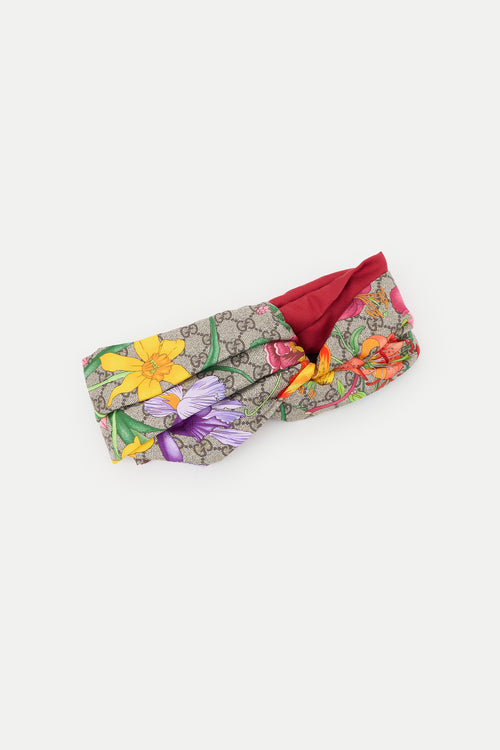 Gucci GG Monogram Floral Headband