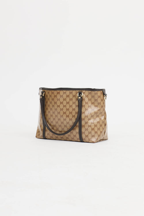 Gucci Crystal Joy Monogram Tote Bag