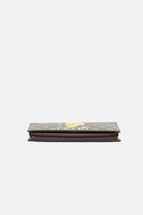 Gucci GG Supreme Bananya Wallet On Chain