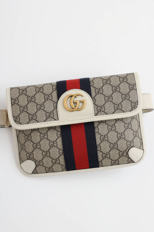 Gucci GG Supreme Ophidia Belt Bag
