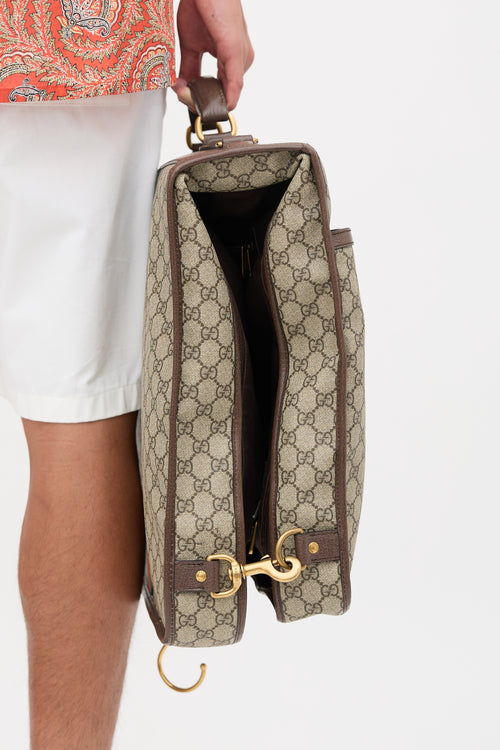 Gucci GG Supreme Savoy Garment Bag