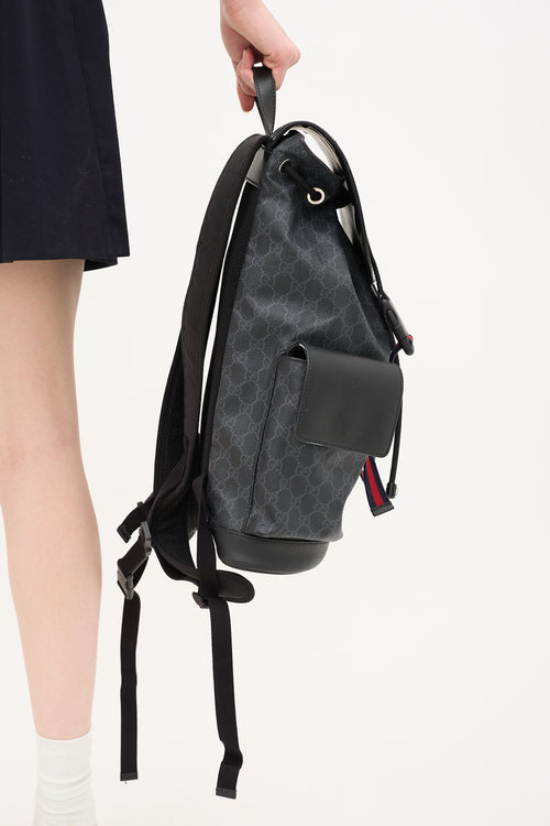 Gucci GG Supreme Web Backpack