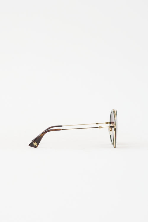 Gucci GG0061S Round Sunglasses