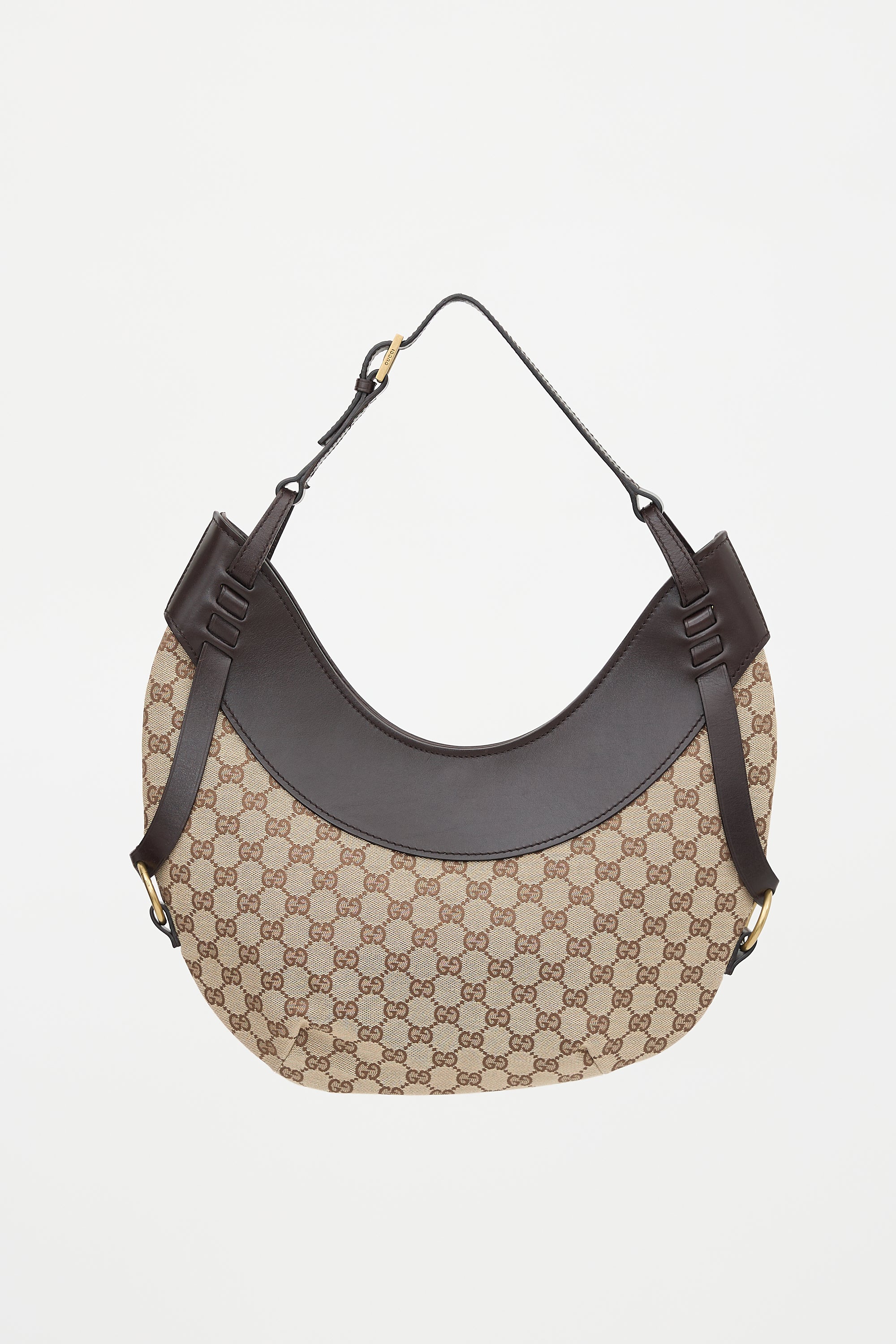 Gucci GG Monogram Crescent Bag