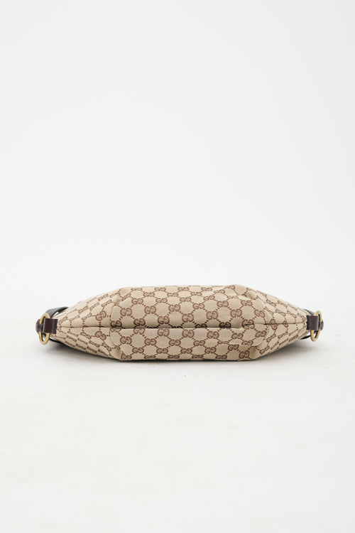 Gucci GG Monogram Crescent Bag