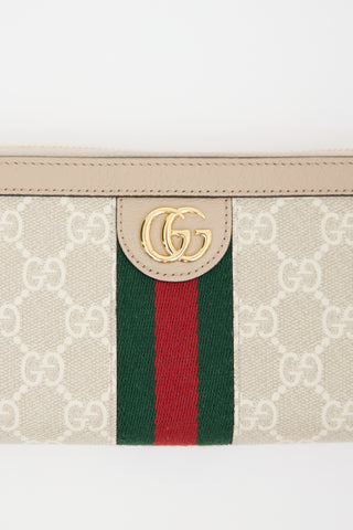 Gucci GG Supreme Ophidia Continental Wallet