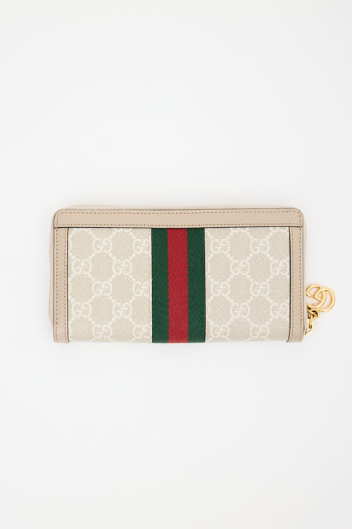 Gucci GG Supreme Ophidia Continental Wallet