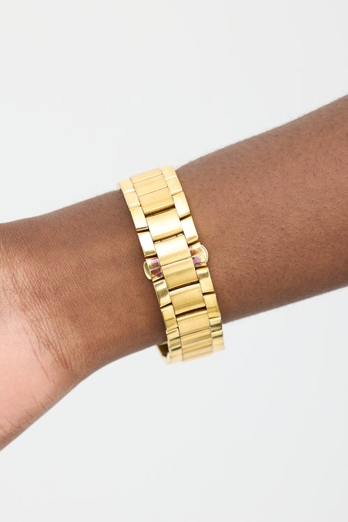 Gucci Gold Stainless Steel 8500 L Watch