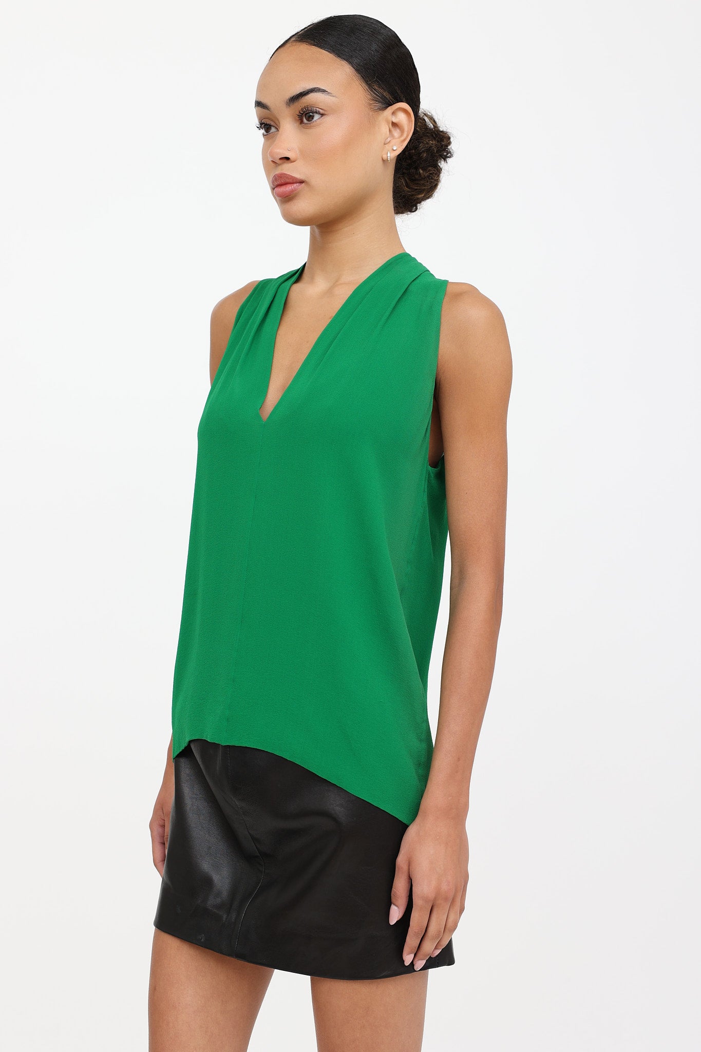 GucciSheer Sleeveless Top