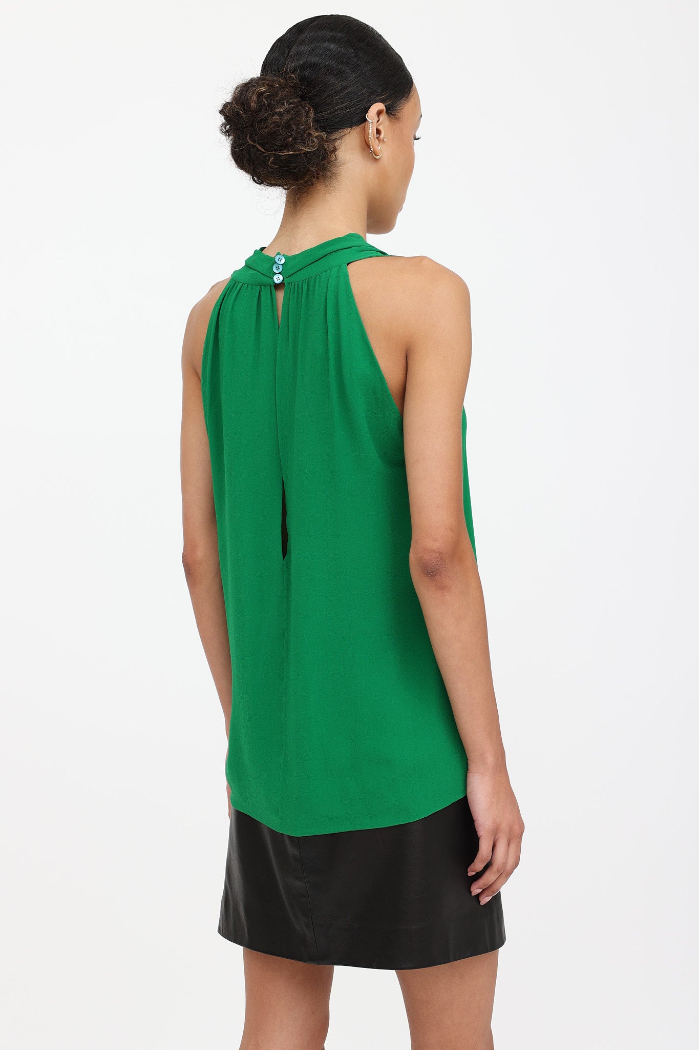 GucciSheer Sleeveless Top